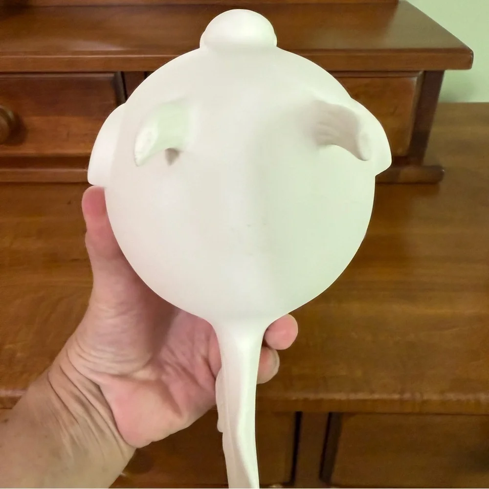 Ceramic‎ Fish bisque unpainted crafts nautical large 8 inches